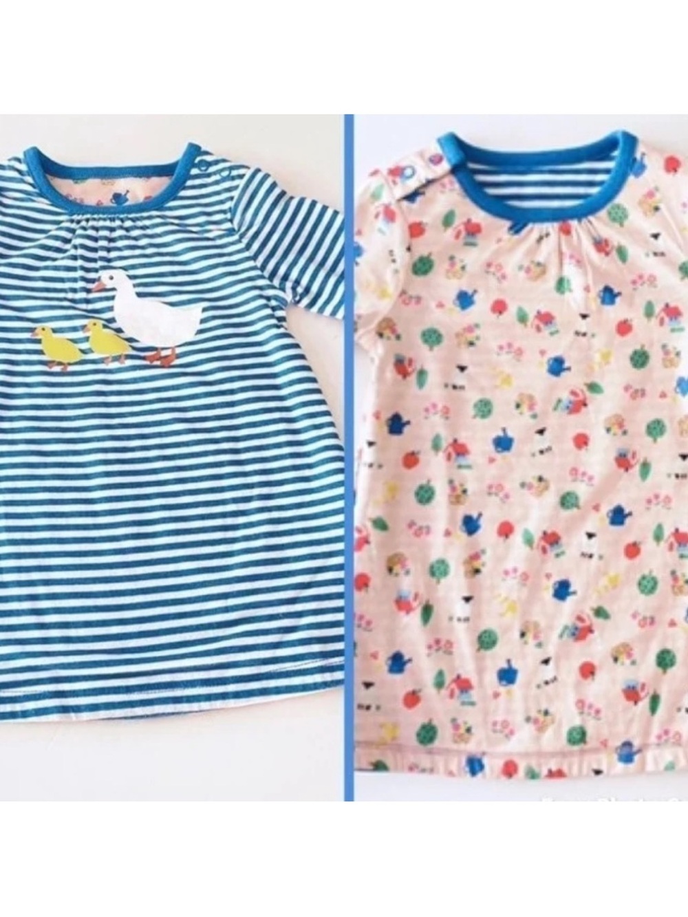 NWOT Baby Boden reversible dress